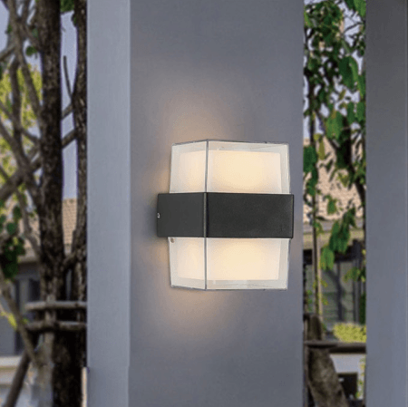 LED simple fashion creative outdoor wall lamp for villa community