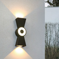 LED button style fashion simple and innovative outdoor wall lamp for community