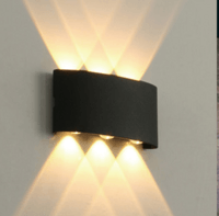 LED laminated light fashion simple and innovative outdoor wall lamp