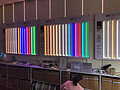 LED colorful multi-color changing decorative aisle outdoor light bar