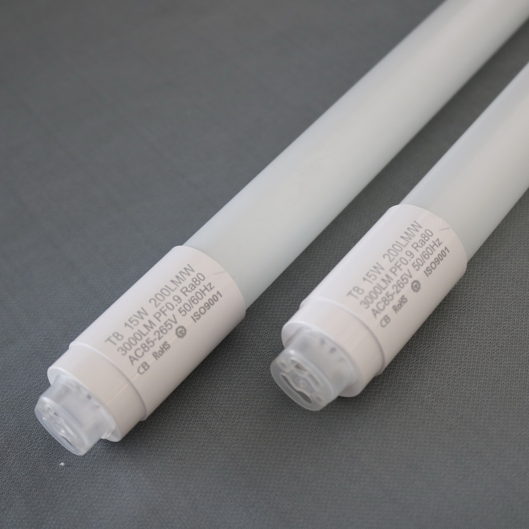 15W 50/60Hz T8 high luminous efficiency tube