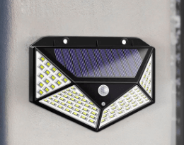 LED outdoor road solar wall-absorbing flood light