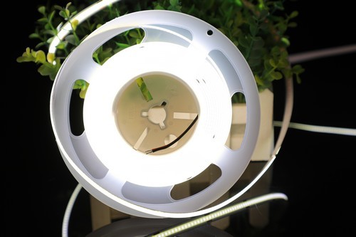 LED high-density two-color COB flexible soft light strip