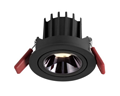 LED indoor black ceiling embedded wall washer spotlight