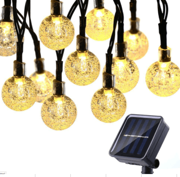 LED solar room garden decoration light string