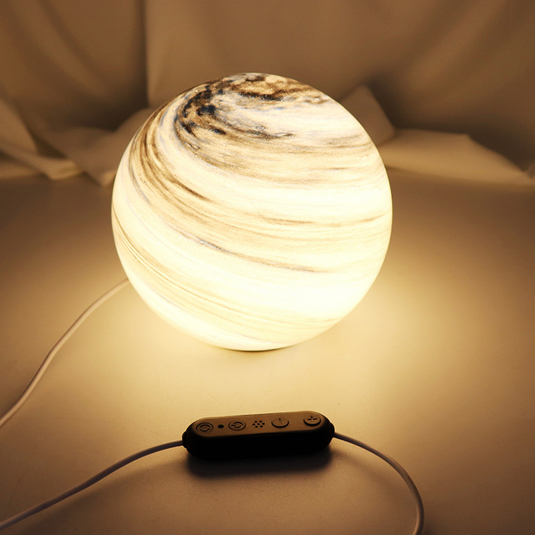 LED indoor home creative 3D printing planet light