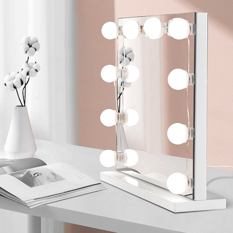 LED indoor three-color temperature makeup mirror fill light bulb