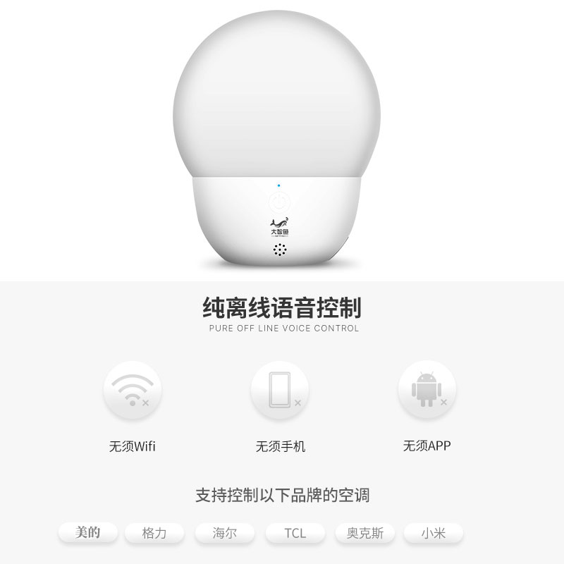 LED indoor convenient and multifunctional new smart light