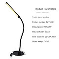 LED Indoor Eye Protection Strip Head Round Bottom Smart Voice Desk Lamp