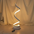 LED eye protection creative spiral intelligent voice desk lamp