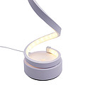 LED eye protection creative spiral intelligent voice desk lamp