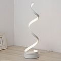 LED eye protection creative spiral intelligent voice desk lamp