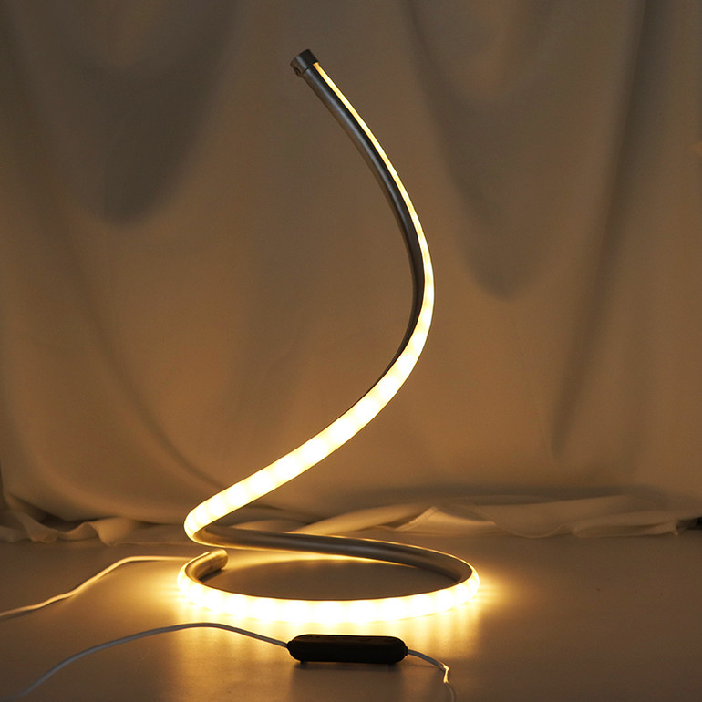 LED eye protection creative S-type intelligent voice desk lamp