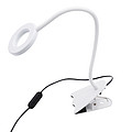 LED home eye protection round head smart voice clip light