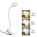 LED home eye protection round head smart voice clip light