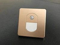 Golden touch sensor simple and stylish bedroom smart switch