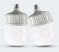 High-brightness energy-saving cylindrical LED large milky white bulb