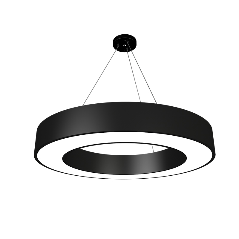 LED indoor creative iron 48W round lamp