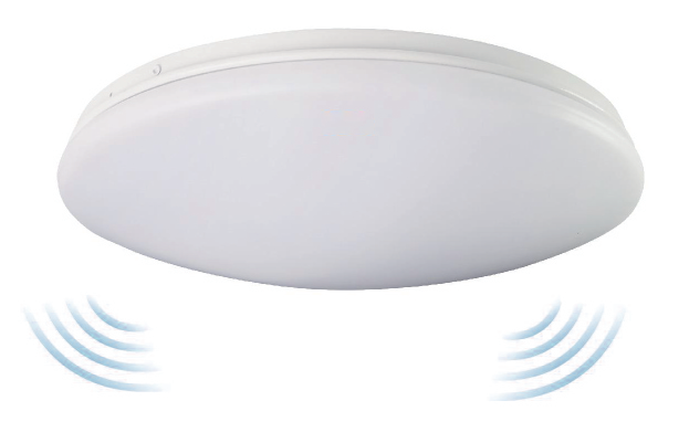 Led microwave light controlled radar human body induction ceiling lamp