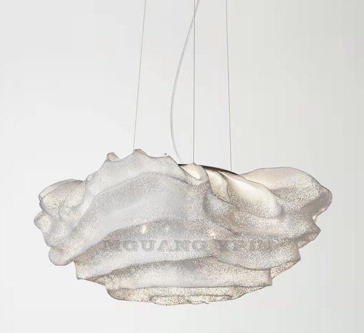 LED indoor bedroom creative personality simple cloud Chandelier