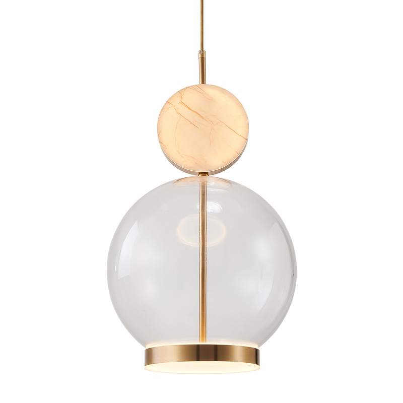 LED indoor study modern light luxury minimalist ball Chandelier