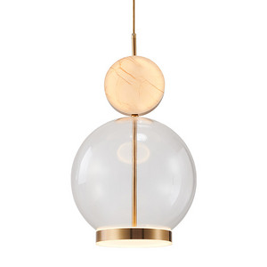 LED indoor study modern light luxury minimalist ball Chandelier