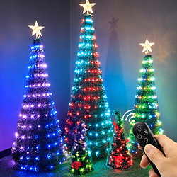 Point control RGB colorful synchronous decorative landscape Christmas tree lamp