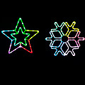 LED indoor seven color synchronous flash star curtain lamp