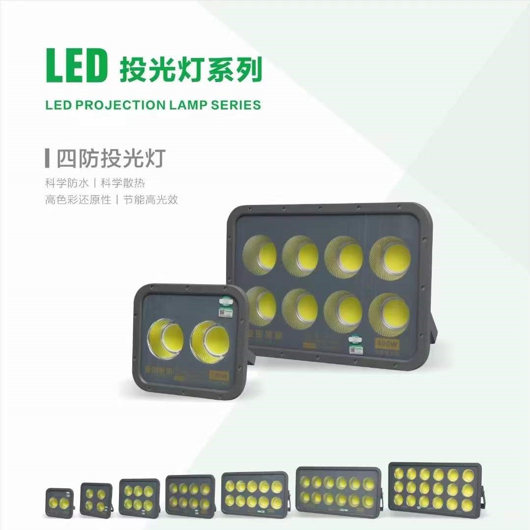 LED outdoor cob highlight four prevention multi specification projection lamp