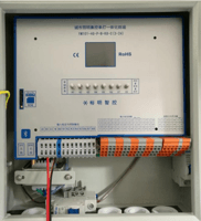 Urban lighting centralized control single lamp 8-way integrated terminal