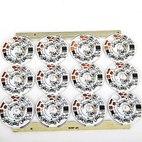 LED outdoor lighting point light source round circuit board