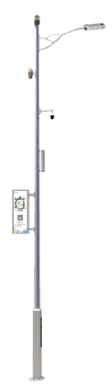 LED outdoor multi-function multi-style urban smart light pole