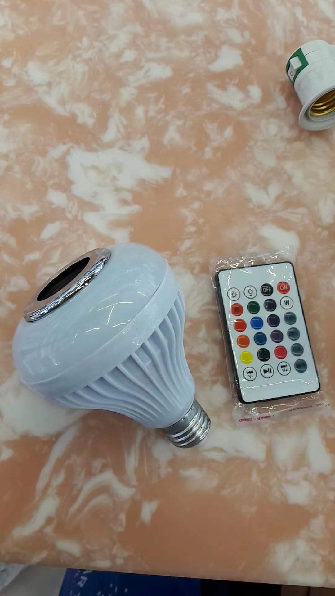 LED indoor creative Bluetooth connected music atmosphere light bulb