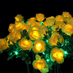 LED outdoor rose flower decoration lamp