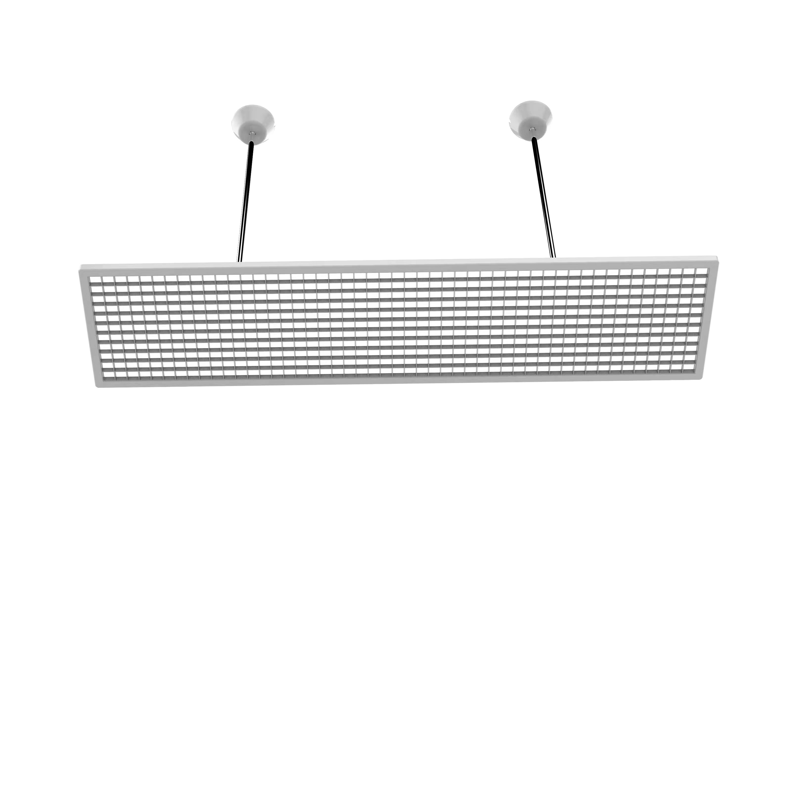 LED indoor office eye protection lighting ceiling grille lamp