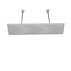 LED indoor office eye protection lighting ceiling grille lamp