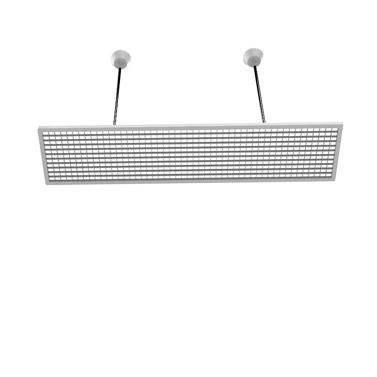 LED indoor office eye protection lighting ceiling grille lamp