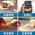 LED surface/recessed flexible waterproof silicone light strip