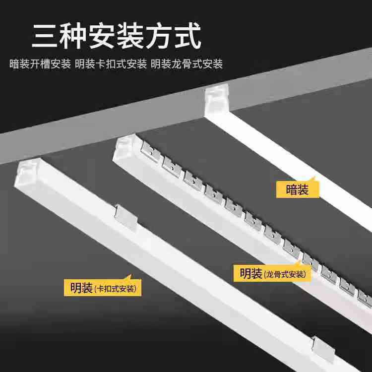 LED surface/recessed flexible waterproof silicone light strip