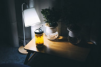 How About the Decorative Effect of the Small Glass Light?