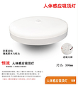 LED constant current anti-fog intelligent human body induction ceiling light