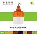 LED multi-wattage multi-functional lightweight energy-saving charging bulb