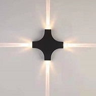 Duosheng cross-shaped hotel living room guest room novel four-way wall lamp