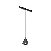 Frost Tapered Simple Adjustable Magnetic Pendant Light