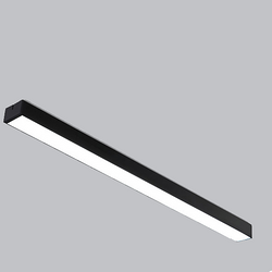 Mountain Peak Simple and modern led rectangular high-brightness office strip ceiling lamp