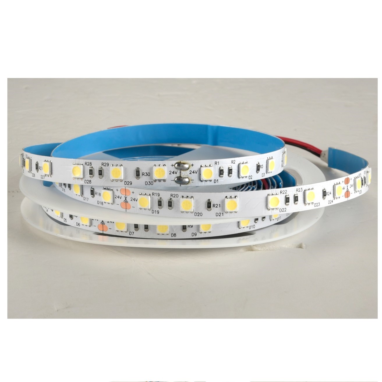 LED indoor and outdoor 60 lights multi-color 8/10mm light strip