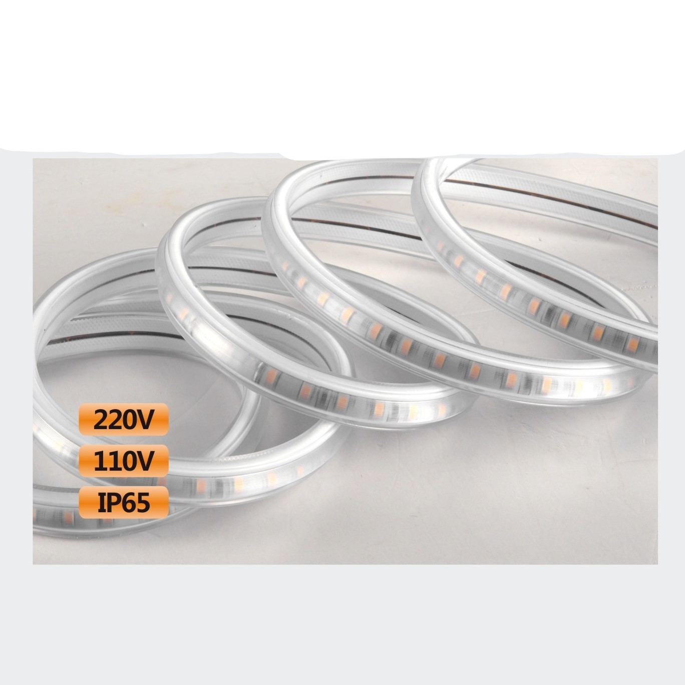 90 Lights 10mm Lens Brushed Flexible Light Strip