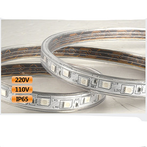 60 Lights 8mm Indoor and Outdoor Multi-color RGB Flexible Light Strip