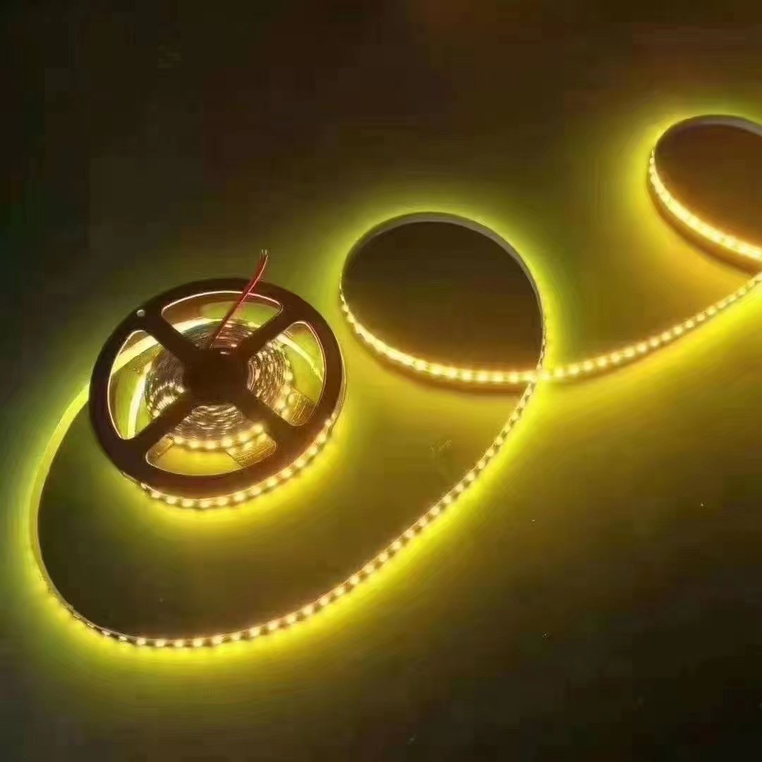 Outdoor waterproof low-voltage high-bright yellow light arbitrarily curved LED strip