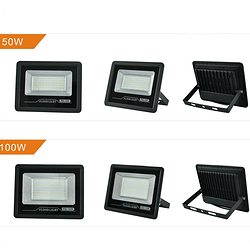 50W/100W outdoor high-brightness strong light LED flood light